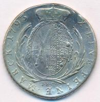 Német Államok / Szászország 1793IEC Tallér Ag "I. Frigyes Ágost" (27,76g) T:3 ü.
German S...