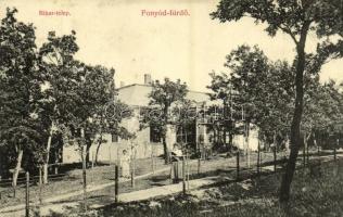1910 Fonyód, Bihar-telep, nyaraló, villa. Özv. Tényi Lajosné kiadása (EK)