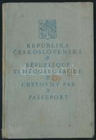 1928 Csehszlovák útlevél / Czechoslovakian passport