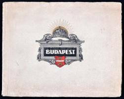 Budapest. Fotóalbum. Bp.,1926, Székesfővárosi Idegenforgalmi Hivatal,(Budapest Székesfőváros Házinyo...