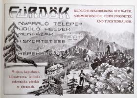 A Magas Tátra. Die Hohe Tatra. Tatry.  Benne Divald Károly fekete-fehér fotóival. Dr. Szlávik Mátyás...