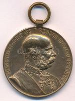 1898. "Jubileumi Emlékérem Fegyveres Erő Számára / Signum memoriae (AVSTR)" Br kitüntetés ...