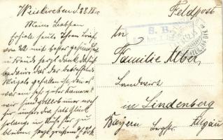 1915 Fehértemplom, Ung. Weisskirchen, Bela Crkva; Vilmos császár út, Ruzsicska és Milan Jovanovits ü...