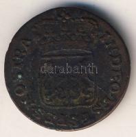 Holland Kelet-India/Gelderland 1789. 1/2 Duit T:3/3-