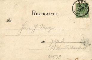 1890 (Vorläufer!!!) Grund. litho (worn corners)