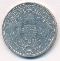 1932. 2P Ag "Madonna" T:2- 
Adamo P7