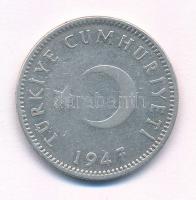Törökország 1947. 1L Ag T:2 
Turkey 1947. 1 Lira Ag C:XF