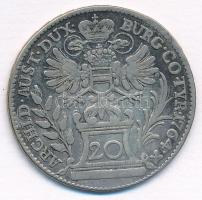 Ausztria 1764. 20kr Ag "Mária Terézia" (6,57g) T:2,2- 
Austria 1764. 20 Kreuzer Ag "...
