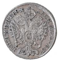 1788B 3kr Ag "II. József" (1,67g) T:2,2-
Huszár: 1891., Unger III.: 1336.a
