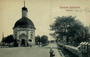1913 Galánta, Kápolna. W. L. (?) 616. Kiadja Pressburger Miksa / chapel (EK)