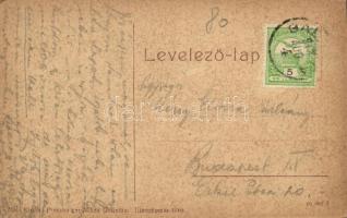 1913 Galánta, Kápolna. W. L. (?) 616. Kiadja Pressburger Miksa / chapel (EK)