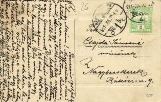 1911 Temesvár, Timisoara; Római katolikus templom. W. L. Bp. No. 6680. "Ideal" / Catholic ...