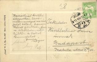 1911 Temesvár, Timisoara; Kossuth Lajos tér, Nenadovits, Schild, Grosz, Jermovits üzlete. W. L. Bp. ...