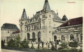 Temesvár, Timisoara; Józsefvárosi pályaudvar, vasútállomás / Iosefin railway station (r)