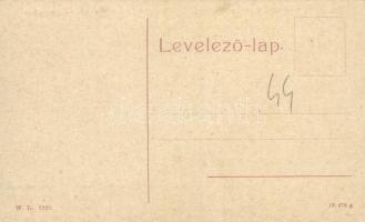 Perjámos, Periam; Községháza. W. L. 1328. / Gemeindehaus / town hall