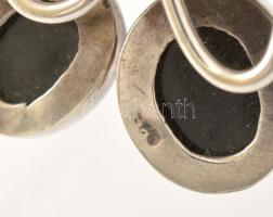 Ezüst(Ag) nyaklánc, extravagáns medállal, jelzett, h: 48 cm, 5×3 cm, bruttó: 34,5 g