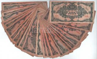 1945. 1000P (27x) "MNB" bélyeggel T:III Adamo P22e