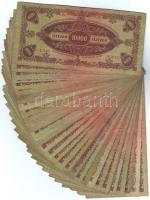 1945. 10.000P (34x) "MNB" bélyeggel T:III Adamo P23e