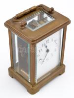 XIX. sz. utazóóra saját tokjában, jó állapotban, de nem jár. Kulccsal. 10,5 cm