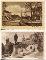 57 régi és néhány modern képeslap: magyar és külföldi városképek, kevés egyéb