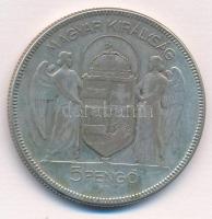 1930. 5P Ag "Horthy jobbra" T:2-,3
Adamo P8