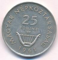 1961. 25Ft Ag "Liszt" T:2
Adamo EM7