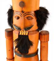 2 db német diótörő figura fából 31,35 cm