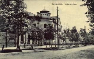 1929 Dunavecse, Járási székház. Takács Testvérek kiadása