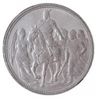 1896KB 5K Ag "Az ezeréves Magyarország emlékére" 1967-ben készült, U.P. jelzéssel (24,25g/...