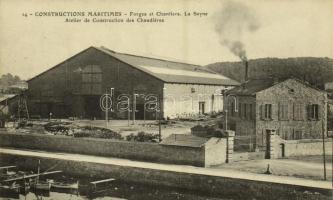 La Seyne-sur-Mer, Constructions Maritimes, Forges et Chantiers, La Seyne Atelier de Construction des Chaudieres / steam boiler construction workshop