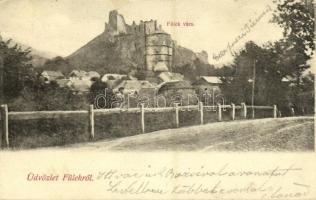 1905 Fülek, Filakovo; vár / castle