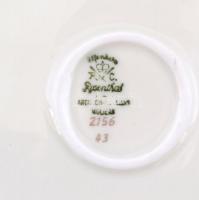 Rosenthal porcelán áttört tányér. Matricás, jelzett, hibátlan d: 19 cm
