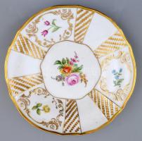Antoinette porcelán tányér. Kézzel festett, jelzett, hibátlan d: 21 cm