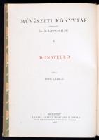 Éber László: Donatello. Művészeti könyvtár. Bp.,1903, Lampel R. (Wodianer F. és Fiai.) Szövegközti é...