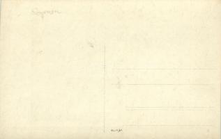 Sopron, Szentlélek-templom. "Lassan hajts" tábla a ház falán. photo