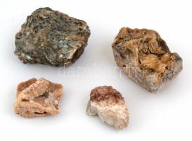 4db nagyobb méretű ásvány kb 10 cm