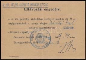 1944 Az Egyesült Izzó (mely próbálta védeni zsidó alkalmazottait) két levele, amely mutatja hogy az ...