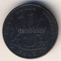 Brit-India/Madras 1803. 5 Cash T:3