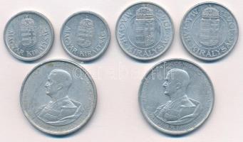 1941. 1P Al (2x) + 1943. 2P Al (2x) + 5P Al (2x) T:1- ph