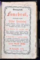 [Jakobaei, Pavel:] Ewangelický funebrál, obsahugjcj w sobe pjsně pohrebnj... Pest, 1879, Bucsánszky....