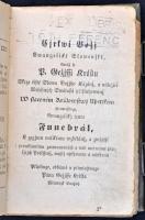 [Jakobaei, Pavel:] Ewangelický funebrál, obsahugjcj w sobe pjsně pohrebnj... Pest, 1879, Bucsánszky....