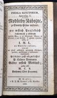Phiala sanctorum : modlitby nábožné ze Swatého Pjsma wybrané a ...Pest, 1830, Trattner. Szlovák nyel...