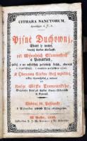 Třanovský, Jiří: Cithara sanctorum. Pjsně Duchownj wydané. Pest, 1849. Trattner. Szlovák imádságoskö...