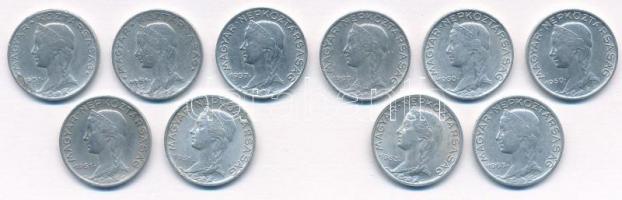 1951. 5f Al (2x) + 1957. 5f Al + 1960. 5f Al (3x) + 1961. 5f Al (2x) + 1963. 5f Al + 1965. 5f Al T:2