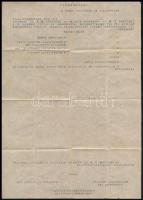 1944 A zsidó vagyonok leltárazási rendelete értelmében a Pesti Magyar Kereskedelmi Bank épületében f...