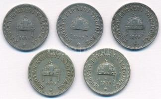 1894-1916KB 10f Ni (5xklf) T:1-,2