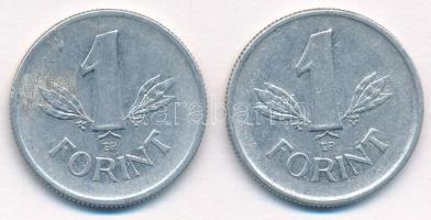 1949-1950. 1Ft Al (2xklf) "Rákosi-címer" T:1-,2 Adamo F6, F6.1