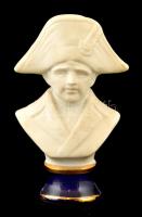 Jelzés nélkül: Napóleon porcelán figura. 9 cm. Hibátlan.