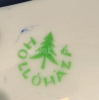 Hollóházi porcelán foci cipó. KPVDSZ felirattal. Jelzett, hibátlan. 12 cm