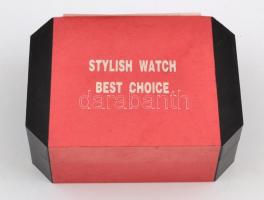 Ingaleis női és férfi kvarc karóra eredeti dobozában, leírással, használatlan állapotban